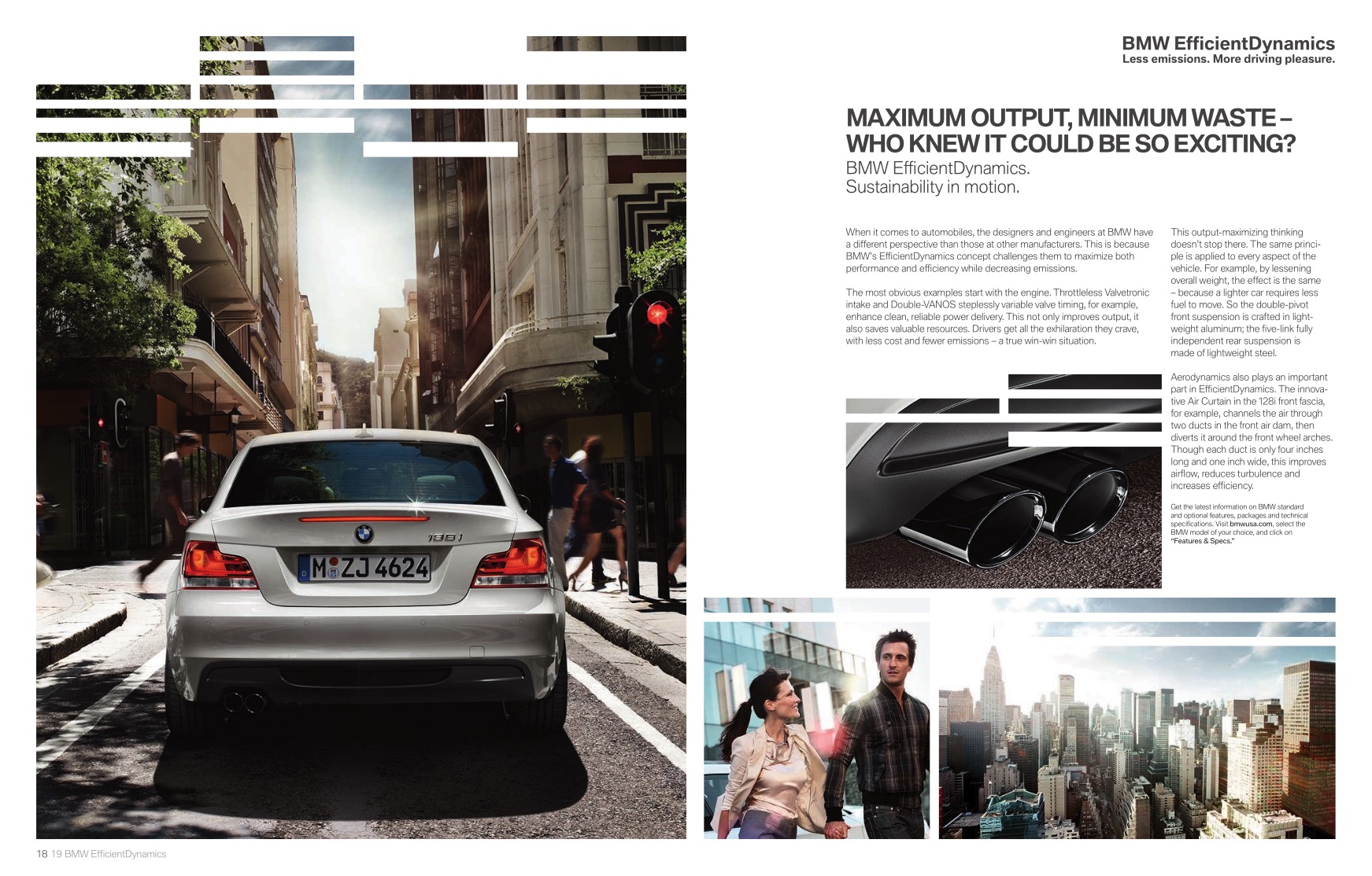 2013 BMW 1-Series Coupe Brochure Page 1